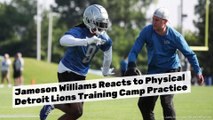 Jameson Williams Involved In Detroit Lions Camp Skirmish