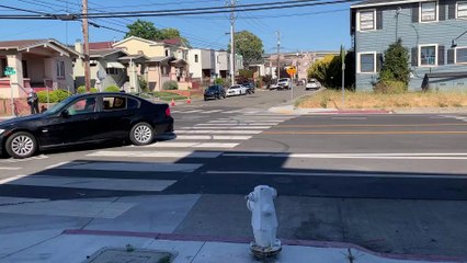Oakland High Speed Police Chase Creates Close Call for Citizens