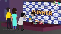 Bicycle Competition _ School Competition _ English Moral Stories For Kids _ Animated Stories