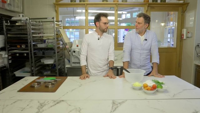 Tarte sablée abricot-verveine, ma recette estivale avec un chef