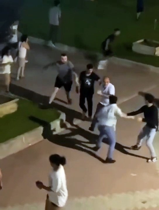 اعتداء عشرات الأتراك على شاب يمني