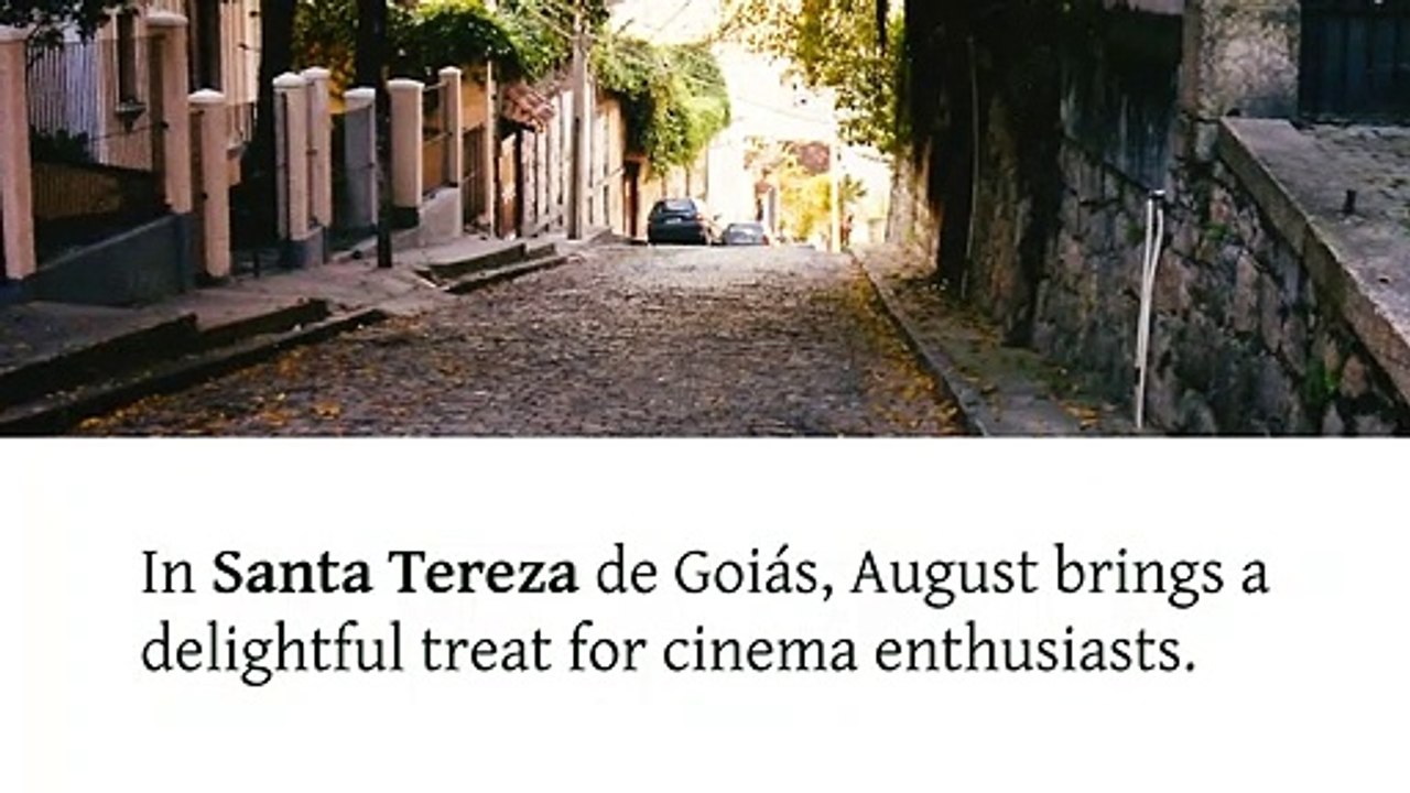 Jorge Marques Moura | Cine Goiás Itinerant Opens the Month of August in Santa Tereza de Goiás