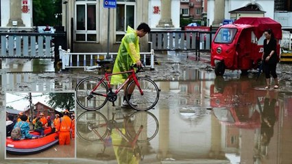 China Flood: चीन में Doksuri तूफान का तांडव, बीजिंग में एक दशक में आई सबसे भीषण बाढ़