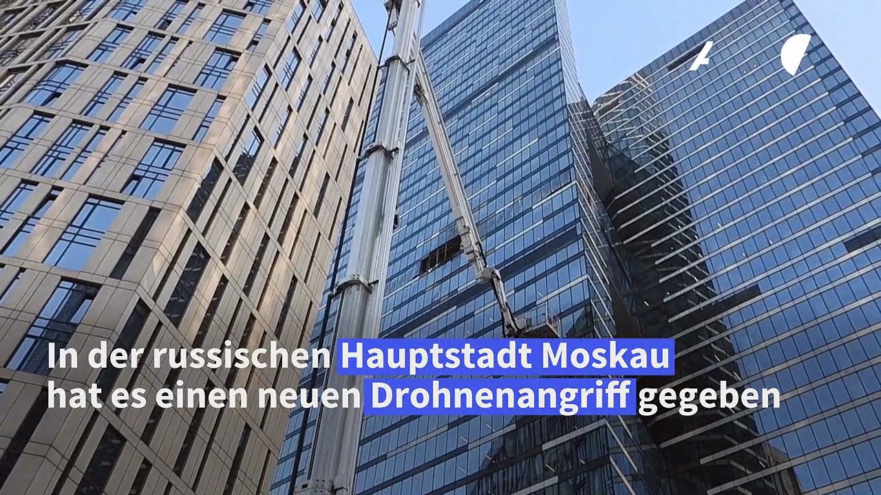 Neuer drohnenangriff in moskau