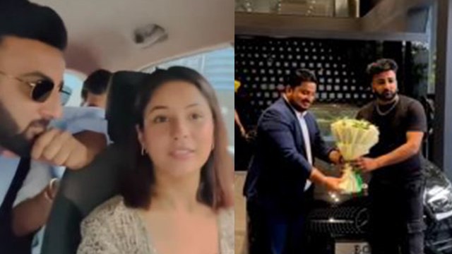 Shehnaaz Gill Brother Shehbaz Badesha को Gift की New Mercedes Benz Unveiling Video Viral | Boldsky
