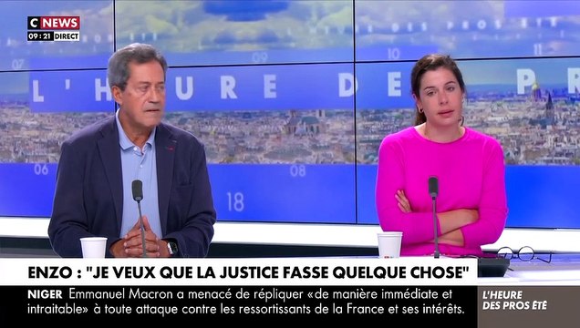 Charlotte d'Ornellas au bord des larmes sur CNews le lundi 31 juillet 2023.
