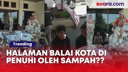 Heboh! Aksi Aktivis Membawa Sampah ke Balai Kota, Ternyata Ini Alasannya