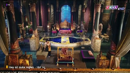 tình sử quân vương tập 74 - THVL1 lồng tiếng - phim ấn độ - xem phim tinh su quan vuong tap 75