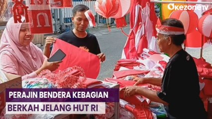 Download Video: Berkah Agustusan, Omzet Perajin Bendera Merah Putih Melonjak