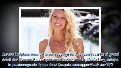 Aurore Delplace (Un si grand soleil)  l'actrice s'est mariée à Kevin Lévy, star de Demain nous appa