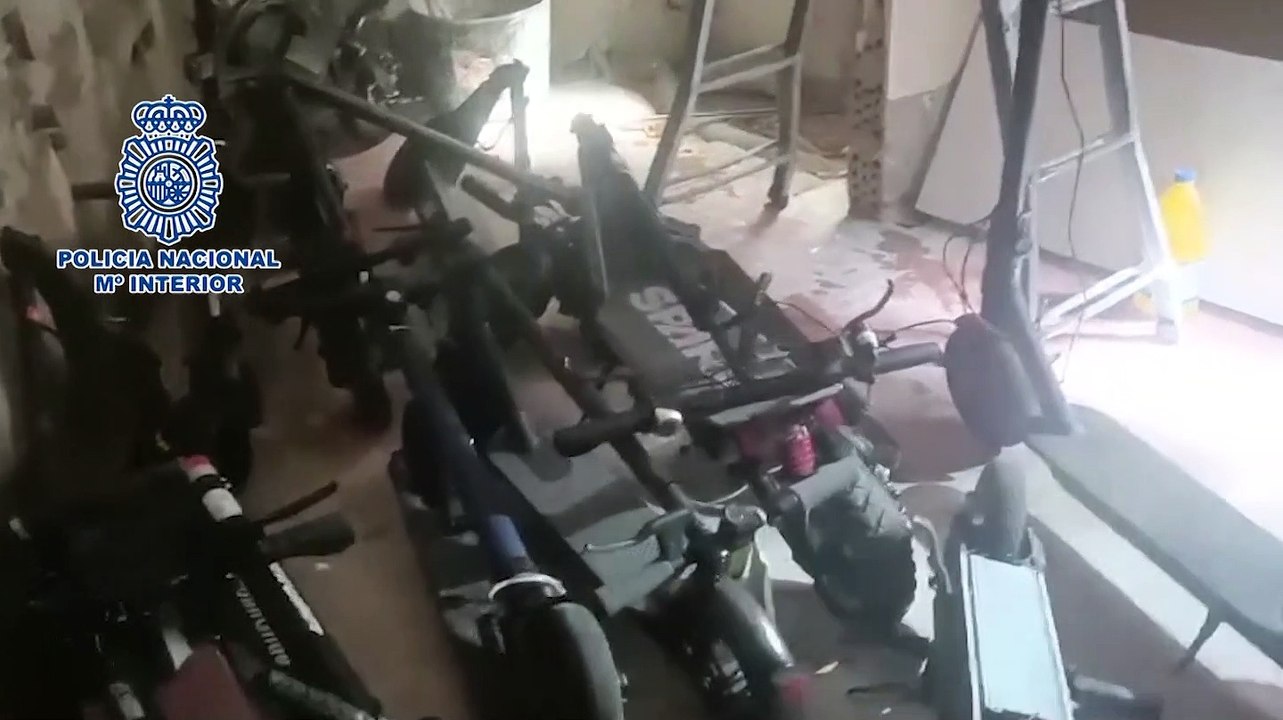 Robo de patinetes eléctricos