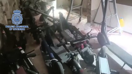 Robo de patinetes eléctricos