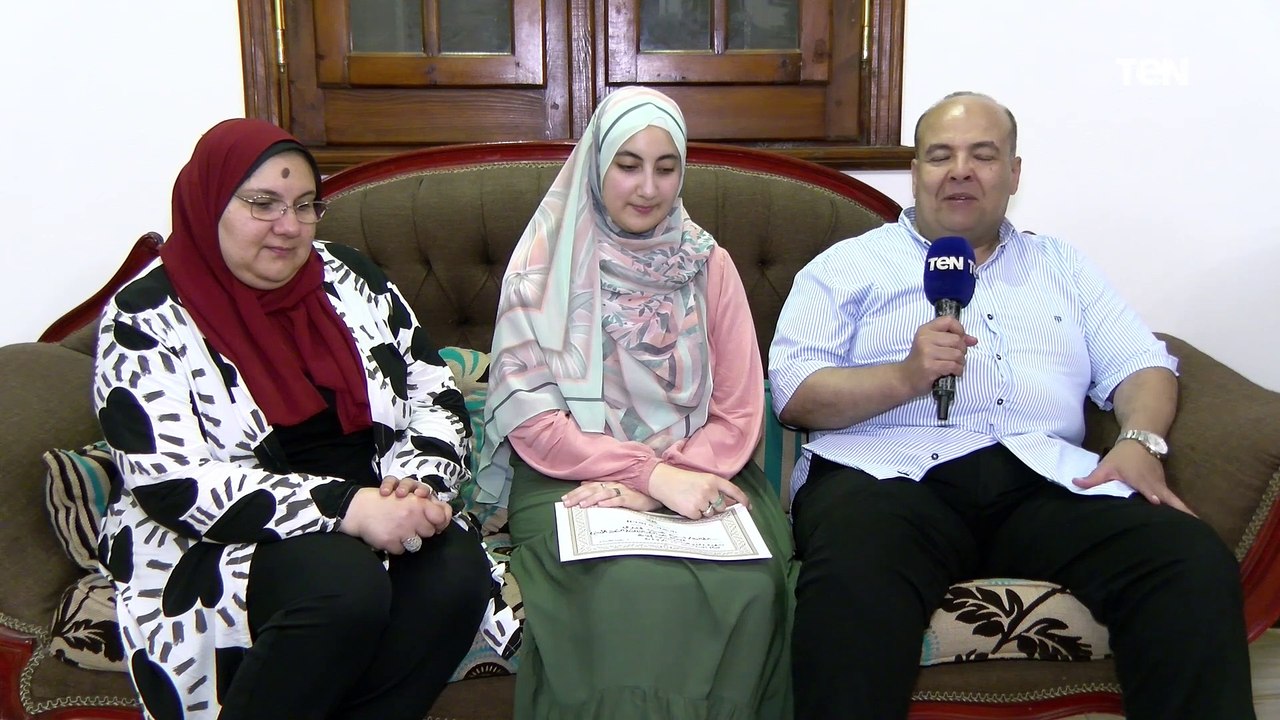 "فرحة لا توصف وحلم كبير بحاول أستوعبه".. فرح الثالثة علي الجمهورية توصف فرحتها وقت إعلان النتيجة