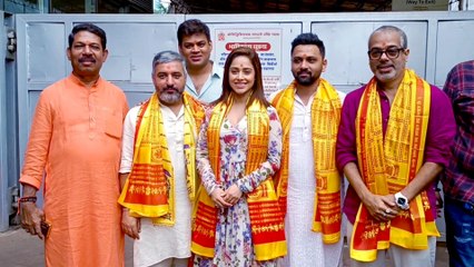 Nushrratt Bharuccha At Siddhivinayak Mandir To Seek Bappa's Blessings