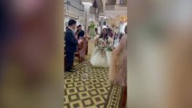 ‘It didn’t matter’: Bride walks down flooded aisle after Typhoon Doksuri hits Philippines