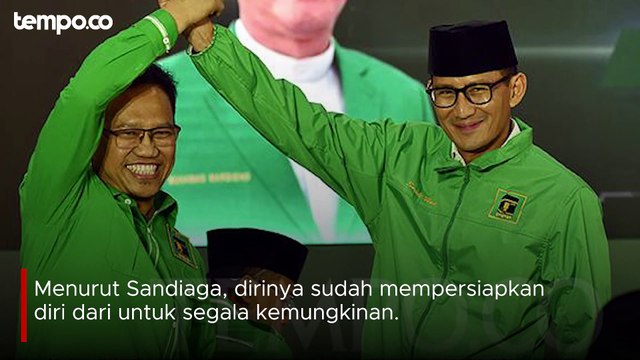 Sandiaga Uno Siap Jika Dipinang Ganjar Pranowo Jadi Cawapres