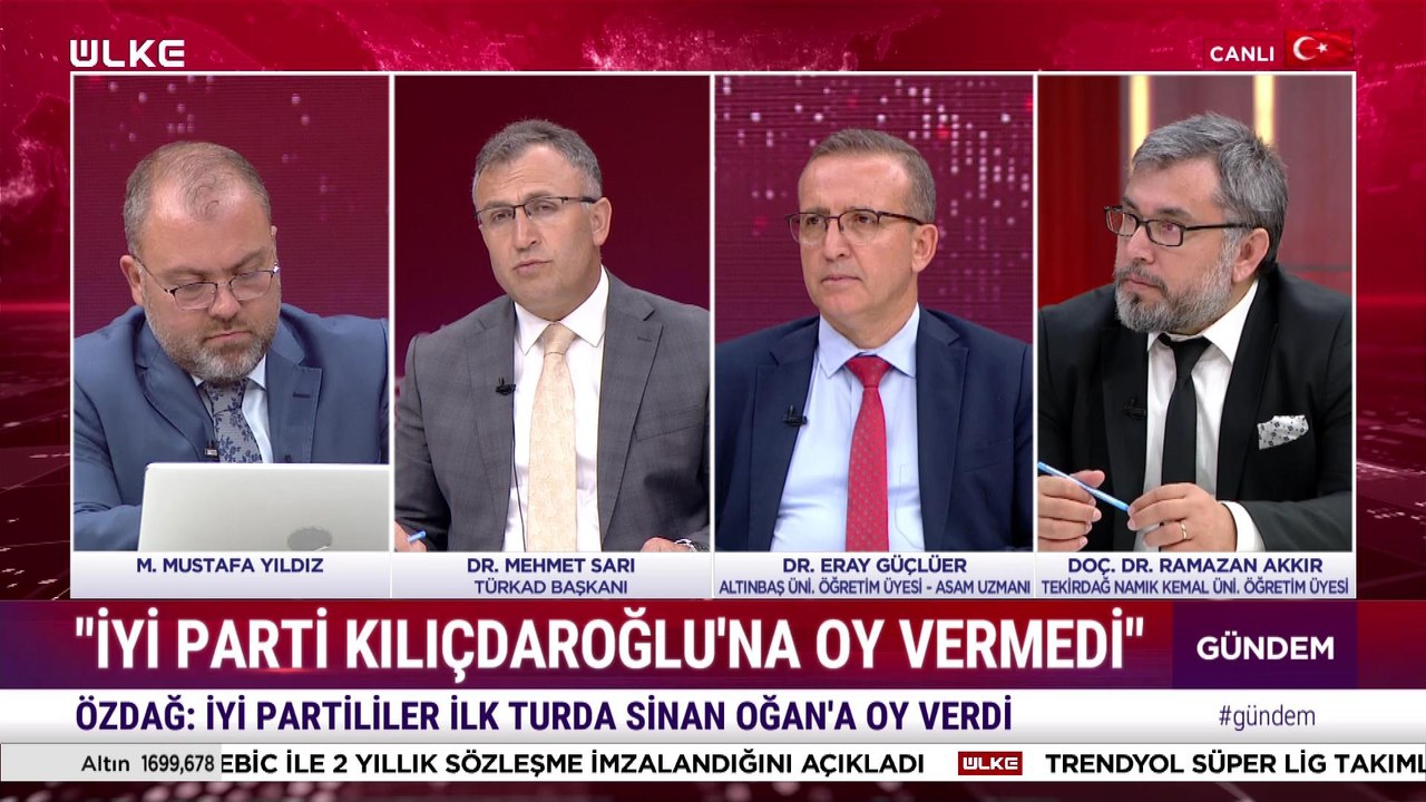 Gündem – Mustafa Yıldız  | 31 Temmuz 2023