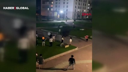 İstanbul Esenyurt'ta siteyi birbirine katan kavga