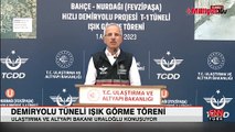 Bakan Uraloğlu ‘Önemli bir proje’ diyerek duyurdu: Seyahat süresi 60 dakikadan 10 dakikaya düşecek