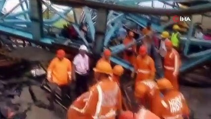 Köprü inşaatında facia: 17 ölü