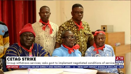 The Big Stories || CETAG Declares Strike; asks govt to implement negotiated conditions of service