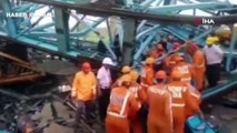 Köprü inşaatında vinç devrildi: 17 işçi hayatını kaybetti