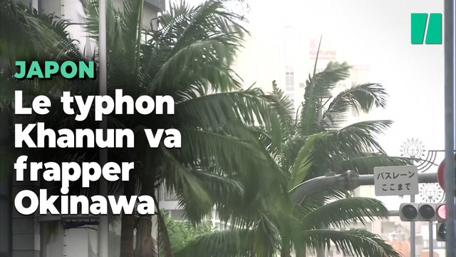 Le typhon Khanun va frapper le Japon, plus de 760 000 habitants doivent évacuer