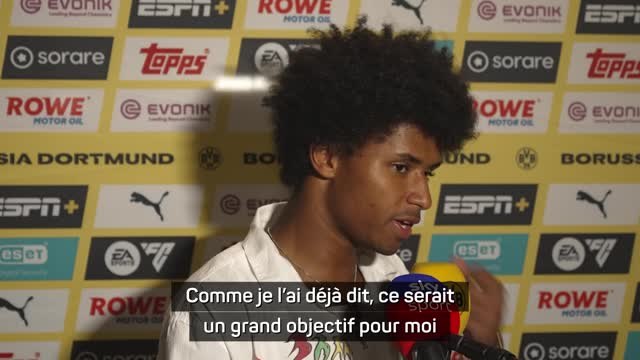 Dortmund - Adeyemi affiche ses ambitions et veut participer à l'Euro 2024