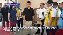 Respons Gibran Soal Rocky Gerung Dilaporkan Diduga Hina Jokowi