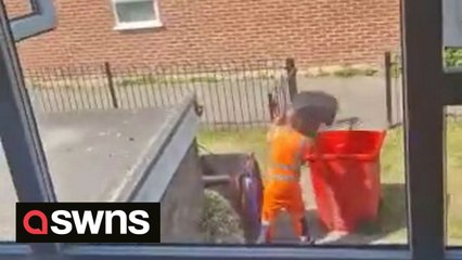 Residents furious after binmen tip their separated recycling into one bin
