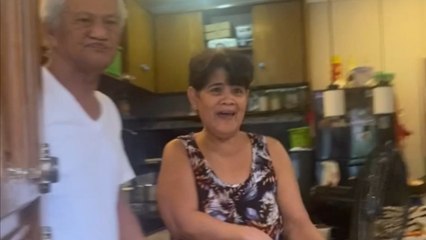 'They had no idea!' - Girl surprises her family in Manila *Wholesome Reaction*