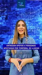 Entregan apoyos a personas afectadas por el temporal de lluvias en Guadalajara, Zapopan, Tlaquepaque y Tlajomulco  #TuNotiReel