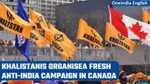 Canada Khalistan supporters’ new anti-India campaign emerges in British Columbia | Oneindia News