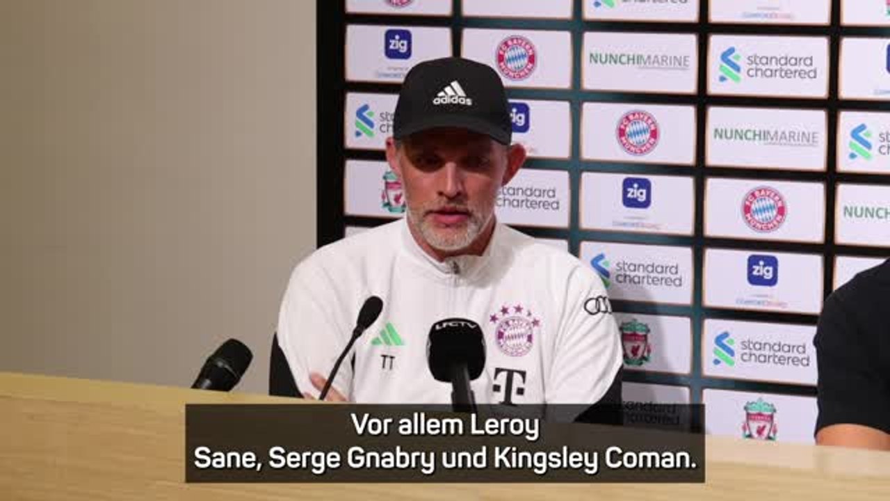 Tuchel über Flügelspieler: 'Ich mag sie alle'