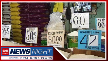 Presyo ng bigas tumaas