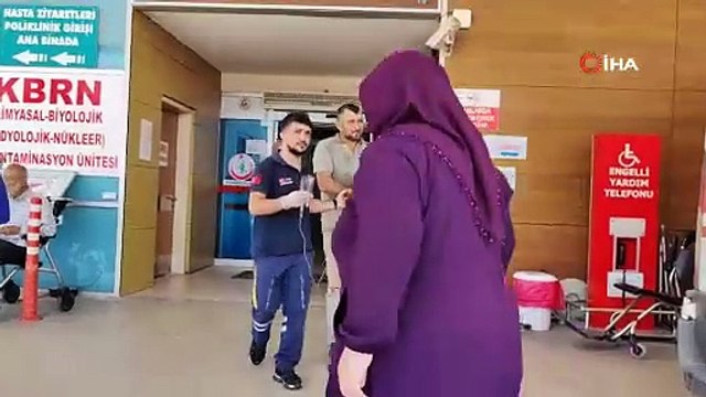 Elini makinaya kaptıran işçinin parmağı koptu