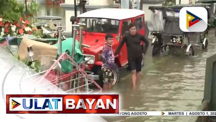 Ilang lugar sa Hagonoy, Bulacan, lubog pa rin sa baha na umaabot hanggang bewang