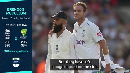 Broad and Ali have left a huge imprint on English cricket - McCullum