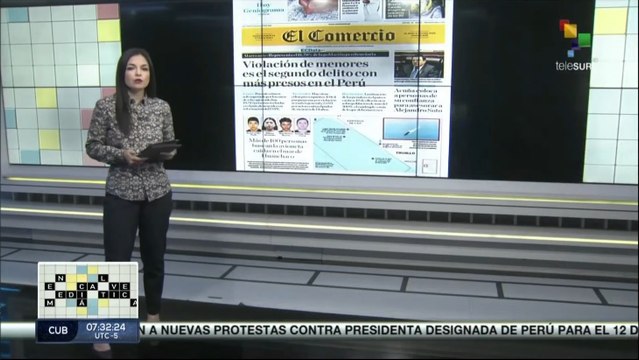 Enclave Mediática 01-08: Peruanos llaman a protestas antigubernamentales