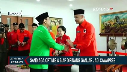Sandiaga Optimis dan Siap Dipinang Ganjar Jadi Cawapres di Pemilu 2024