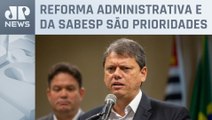 Tarcísio de Freitas quer aprovar 10 projetos em 2023