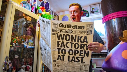 Meet the Willy Wonka Superfan With a Giant Collection Worth £150,000!