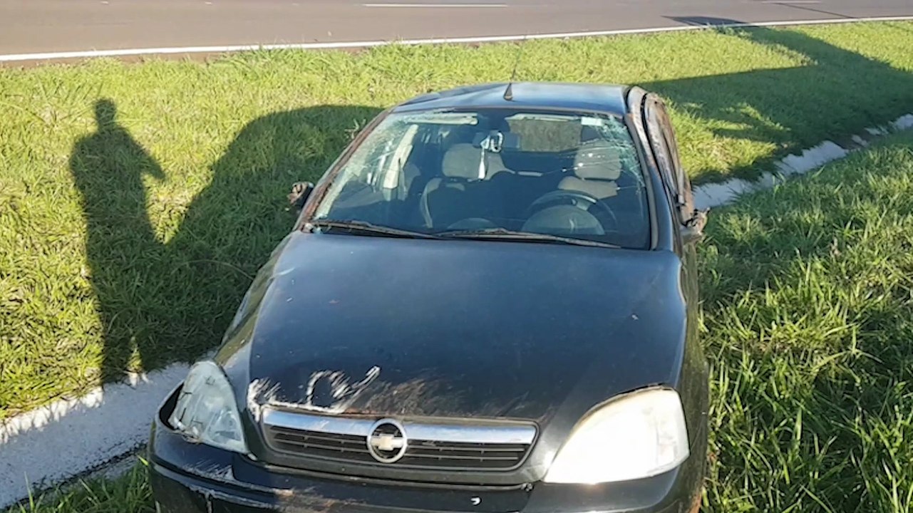 Capotamento é registrado na rodovia PRc-467, em Cascavel