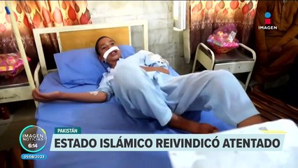 Atentado en Pakistán deja 54 muertos; así quedó el lugar de la explosión