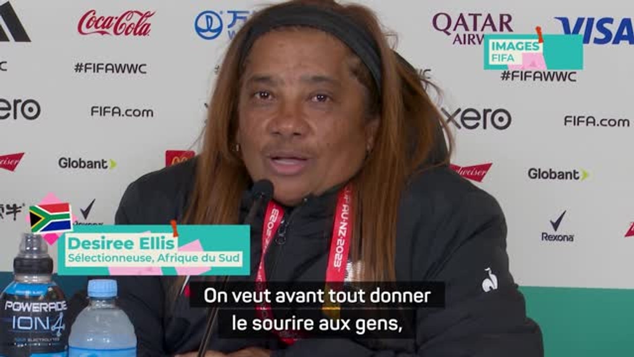 Afrique du Sud - Ellis : "On veut avant tout donner le sourire aux gens"