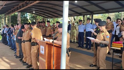 Solenidade marca primeiro aniversário da 3ª EsFAEP