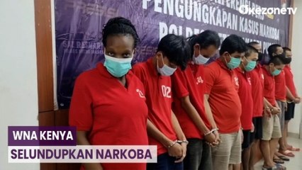 WNA Kenya Selundupkan Narkoba Senilai Rp7,5 Miliar
