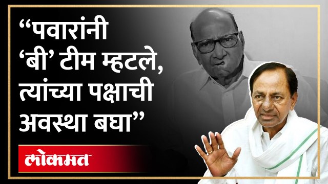 शरद पवार आम्हाला भाजपची 'बी' टीम समजत होते पण त्यांच्याच पक्षाची अवस्था बघा काय झाली??