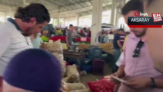 Aksaray’da sahte para ile alışveriş yapan şahıs yakalandı