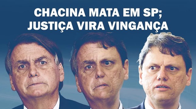 É A BARBÁRIE PATROCINADA POR TARCÍSIO , RESUME EDITOR DA REVISTA PIAUÍ | Cortes 247